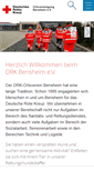 Mobile Screenshot of drk-bensheim.de